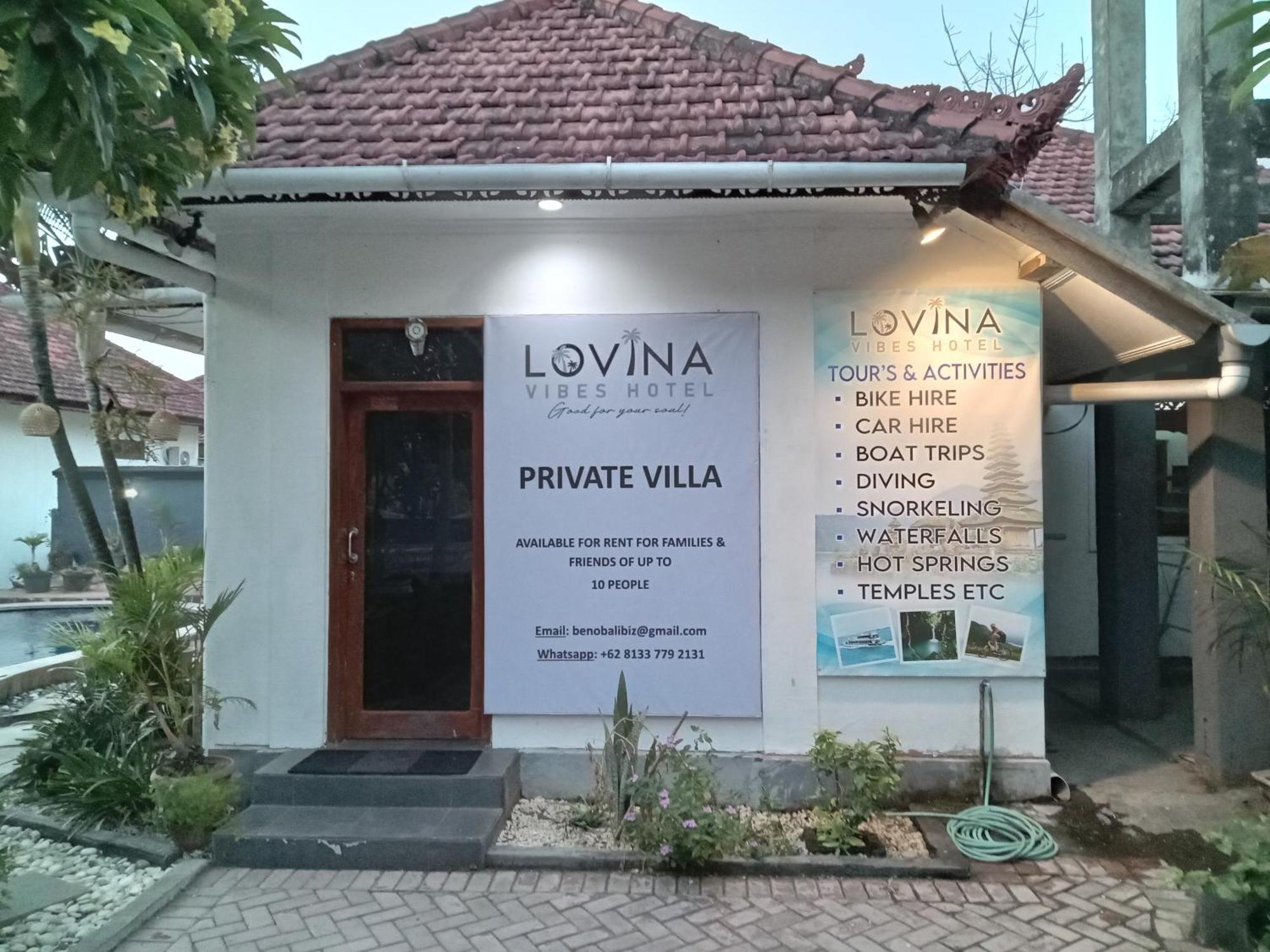 Lovina Vibes Hotel Balian Exteriér fotografie
